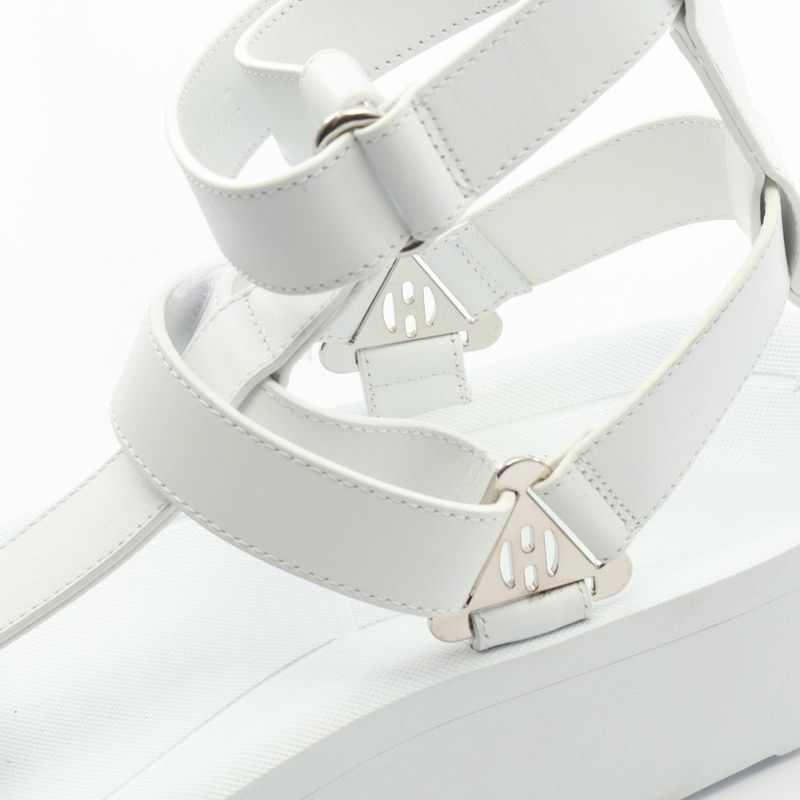 HERMES Sandals Enid Leather Sandals Women's Used A