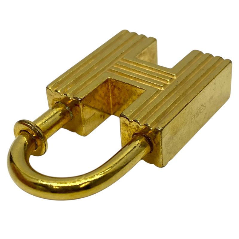 HERMES First Step Of The New Century Cadena Padlock 2000 Limited H Motif Charm