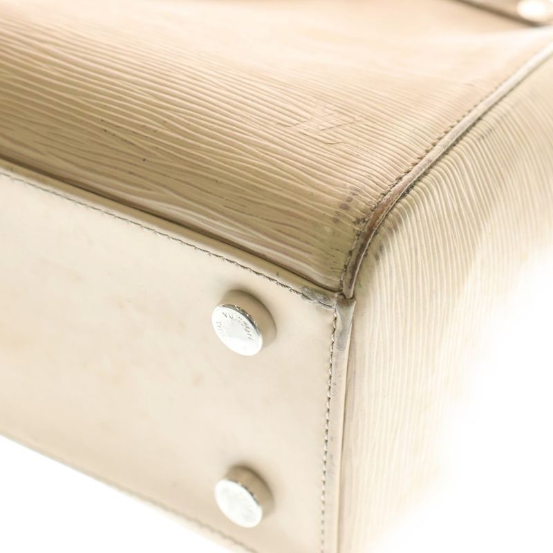 Louis Vuitton Epi MM Handbag Beige M41151