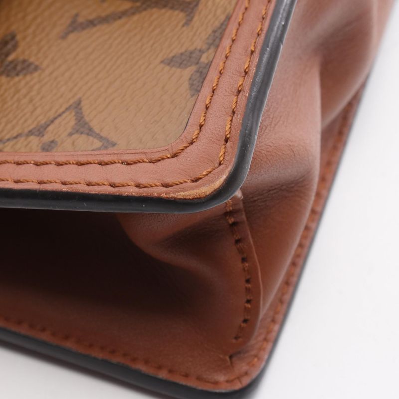 Louis Vuitton Shoulder Bag Portefeuille Dauphine M68746 PVC Coated Canvas