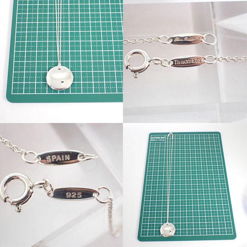 Tiffany & Co 925 Elsa Peretti Pendant Necklace J132-8