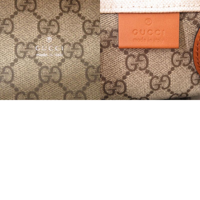 GUCCI Print Medium Tote 772144 2way Canvas Leather Beige 0852 GUCCI