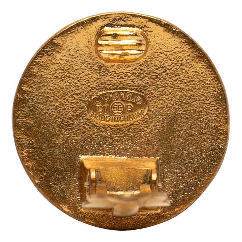 CHANEL Coco Mark Gold Plated Ladies CHANEL