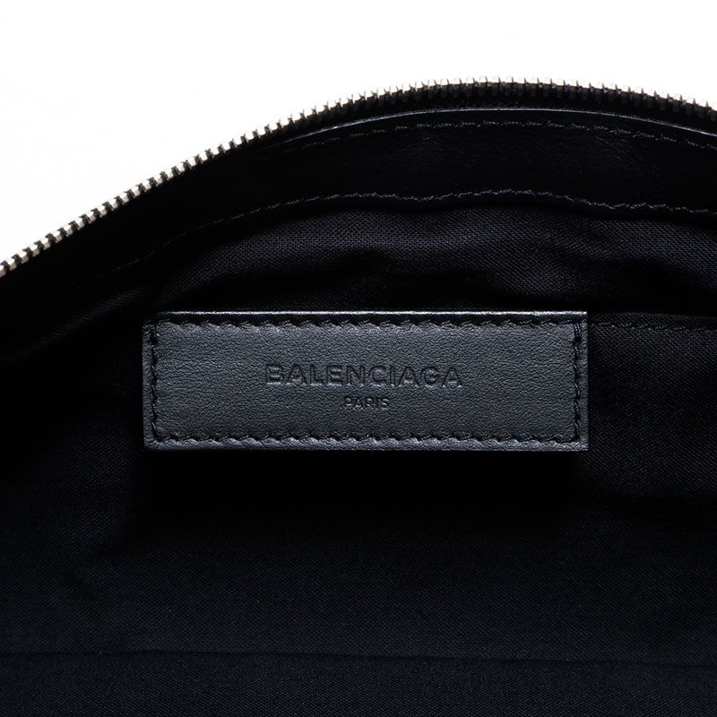 Balenciaga Clutch Clip Nylon Check