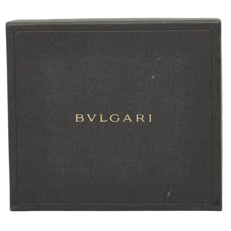 BVLGARI Serpenti Trifold Wallet Compact Wallet Pink Patent Leather Women's