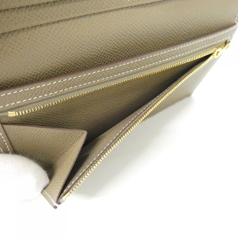 HERMES Bearn Soufflé 039785cc Wallet