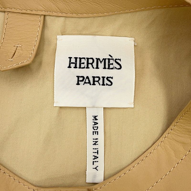 Hermes Gilet Calf Leather 36 Shoulder Bag