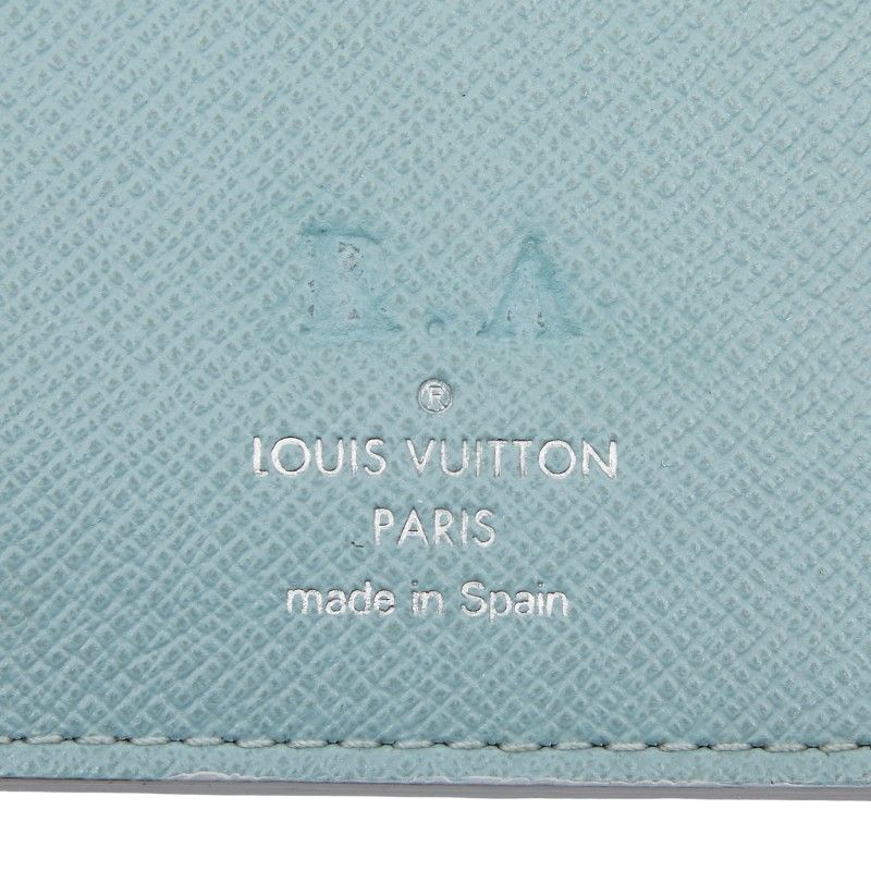 Louis Vuitton Monogram Aqua Garden Portefeuille Brother M82306 Light Blue