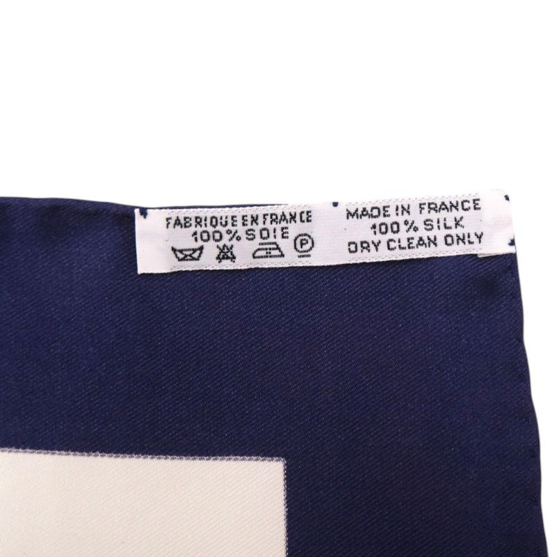 HERMES Pocket Chiff Carre 45 Petit Carre Brides De Gala Silk Multicolor Scarf