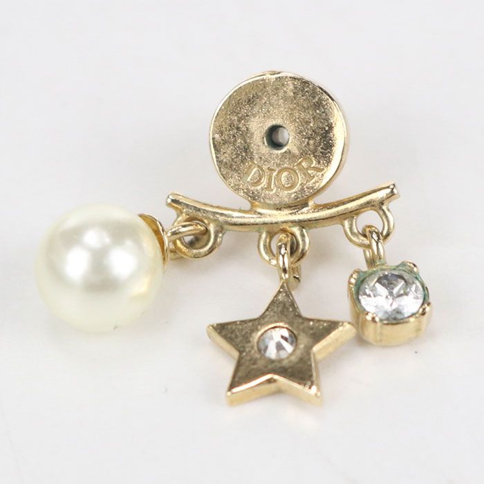 DIOR E1169dvors Earrings Metal Ladies