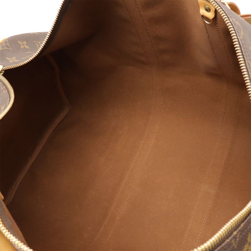 Louis Vuitton Monogram Keepall Bandolier 55 Boston Bag Travel Purse Travel Bag