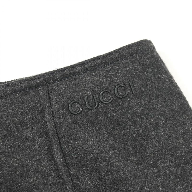 GUCCI Skirt Cashmere Wool Skirt Ladies Used A