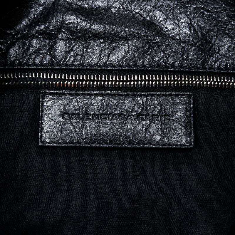Balenciaga Shoulder Bag Leather Motocross Classic