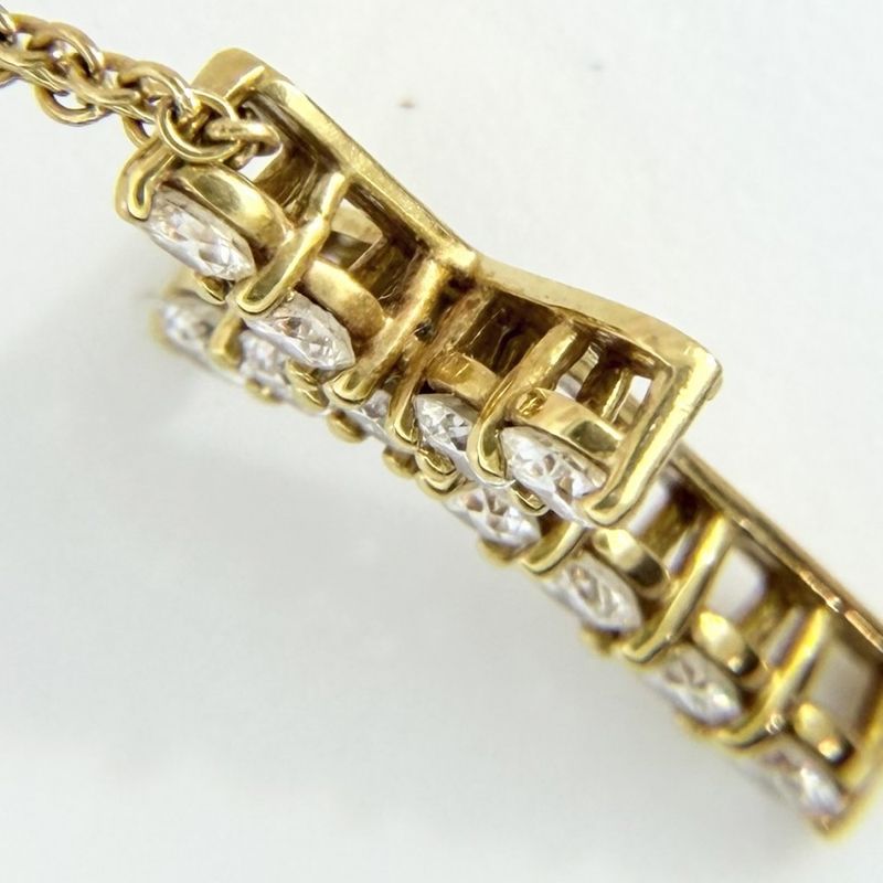 Tiffany & Co Necklace Women's Jewelry Accessories - Cross Pendant Small 18K