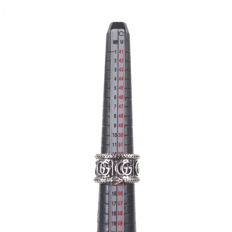GUCCI Snake Double G Ag925 Ring - Ring Silver - 14 Size Equivalent To No 14 Box