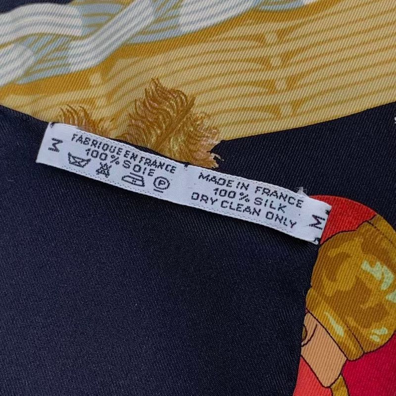HERMES Carre 90 100% Silk Scarf Couvée D'HERMES HERMES Egg Black Box Included