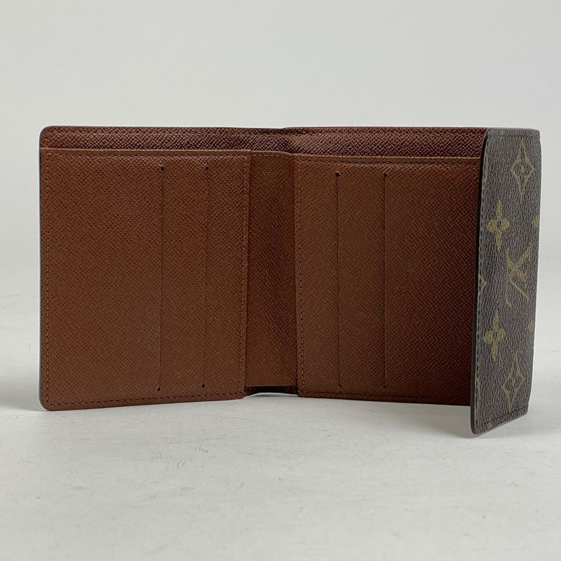 Louis Vuitton Porte Monet Bier Cult Cles Di Coin Purse Billfold W Hook Trifold