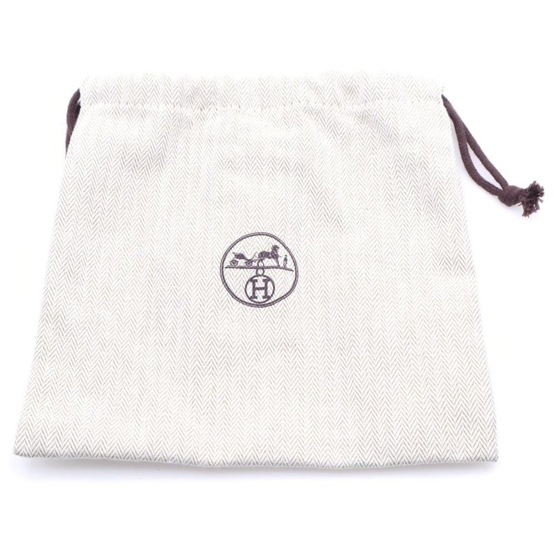 Hermes Mirror Neck Strap Bag Charm Red Leather D Engraved