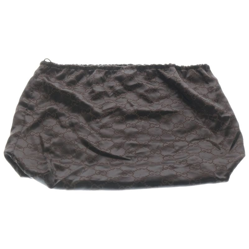 Gucci GG Canvas Eclipse Leather Tote Bag Handbag Beige Women's 121023