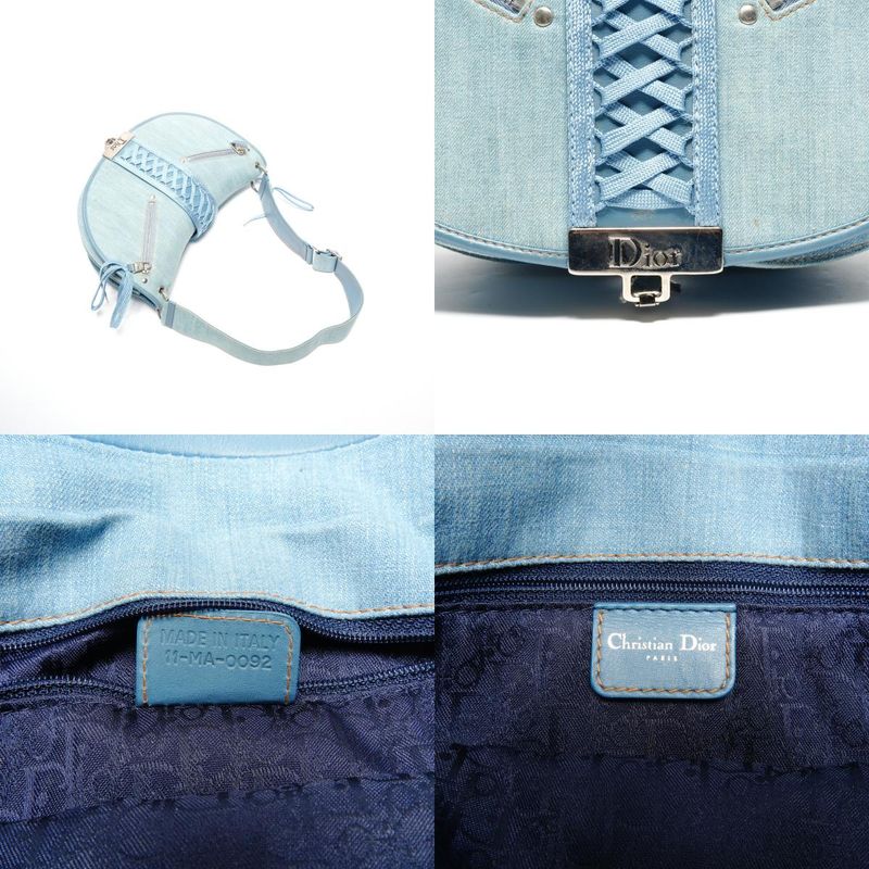 Dior Shoulder Bag Denim a Dos Mid It Corset