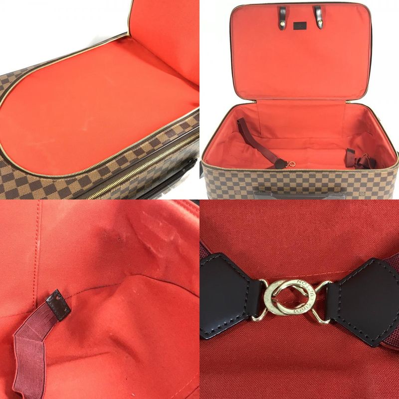Louis Vuitton Carry Bag Vegas 55 Damier Canvas Ebene Brown