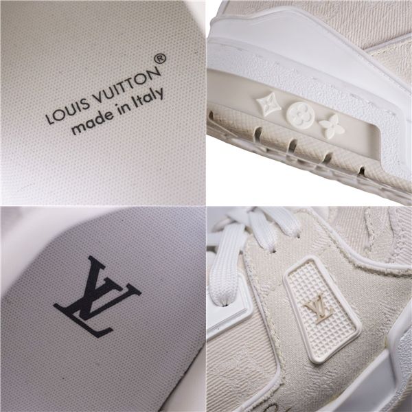 Hermes Sneakers LV Trainer Line Denim Monogram