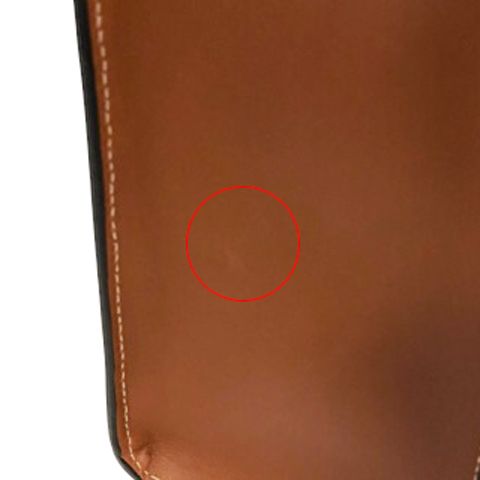 Celine Vertical Cabas Canvas & Calfskin Ochre Tan Brown Tote