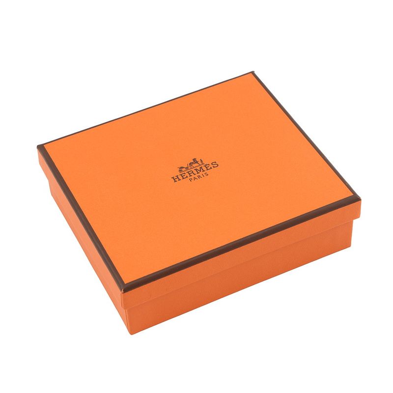 Hermes Coin Case Glenan Compact Wallet Rose Sakura Silver Swift