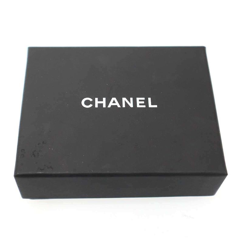 Chanel 18C Rhinestone Flower Earrings Set Gold