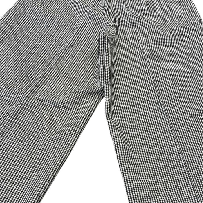 Fendi Wide Pants Long Pants Houndstooth All Over Pattern Wool