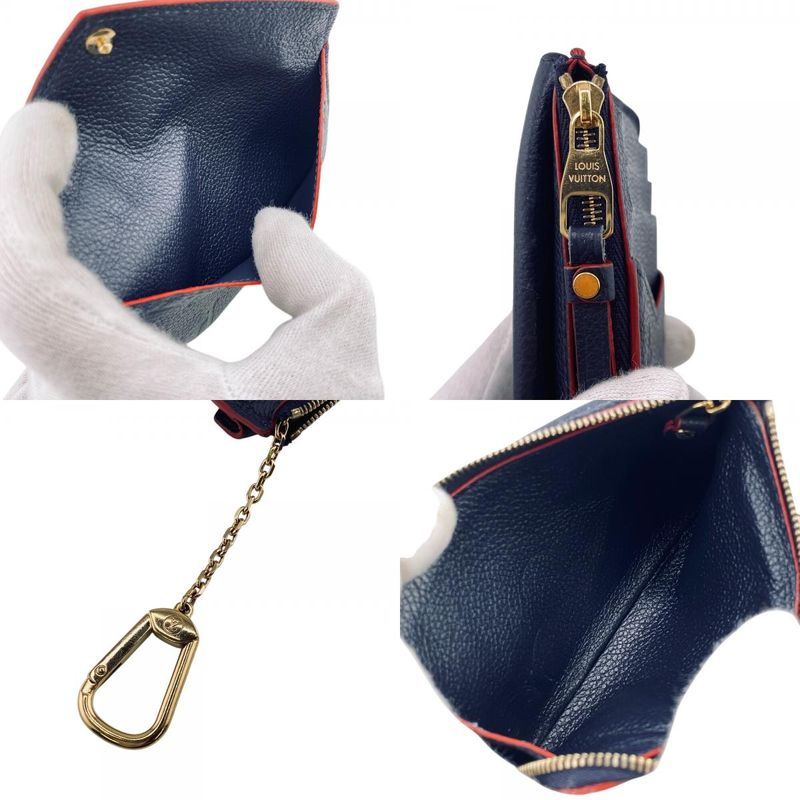 Louis Vuitton Fragment Case Porto Caltrect Verso Card Navy
