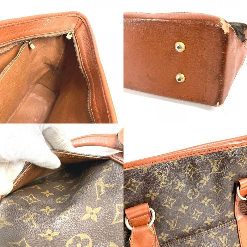 Louis Vuitton Shoulder Bag Weekend PM Monogram Canvas Brown
