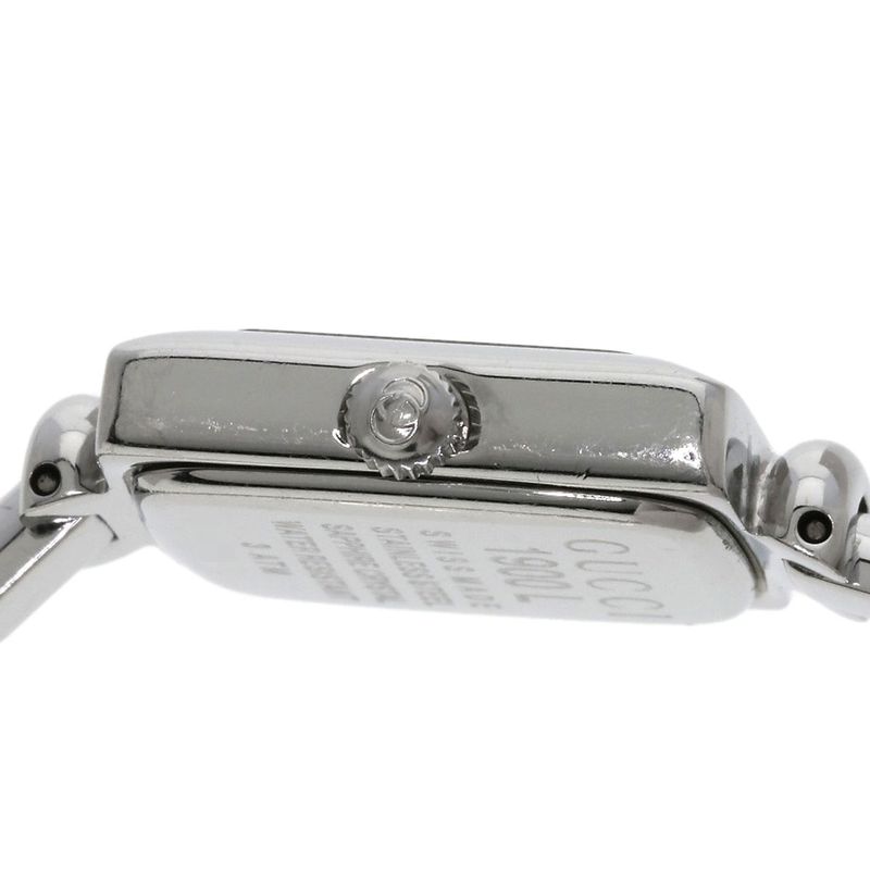 Gucci Square Face Bangle Watch SS