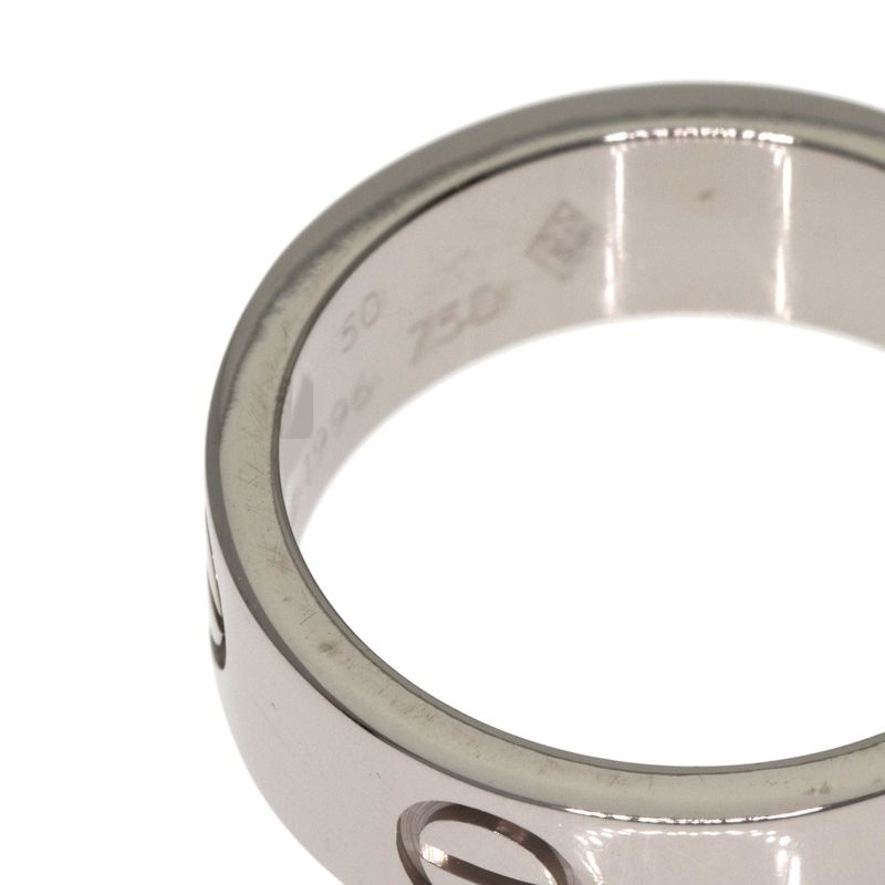 Cartier Love Ring 50 Ring 18K White Gold