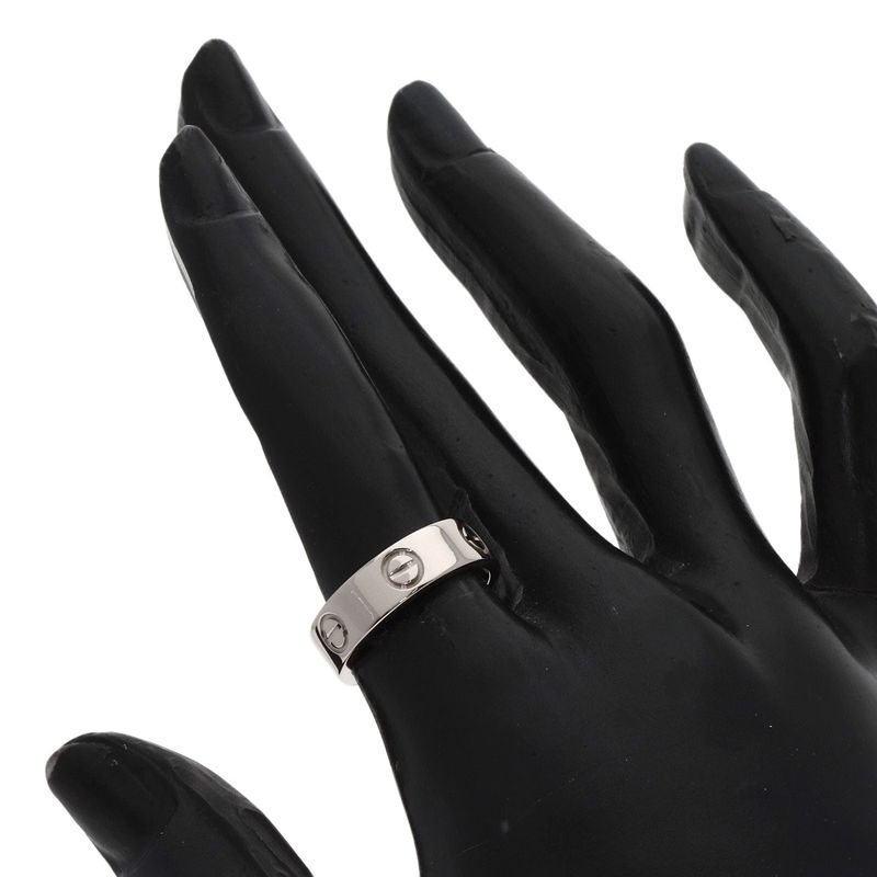 Cartier Love Ring 51 Ring 18K White Gold