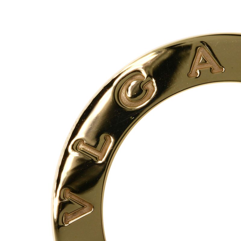 Bvlgari Logo Circle Necklace 18K Yellow Gold