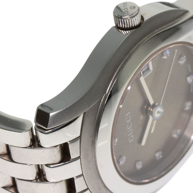 Gucci Diamond Watch SS
