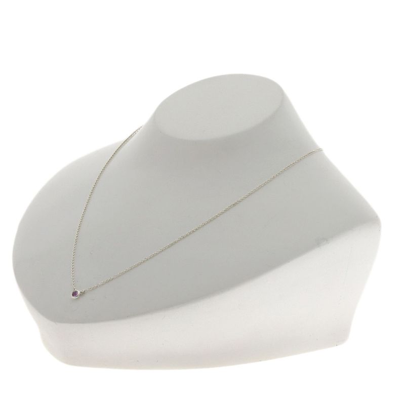 Tiffany & Co. by the Yard Pink Saffiano Necklace