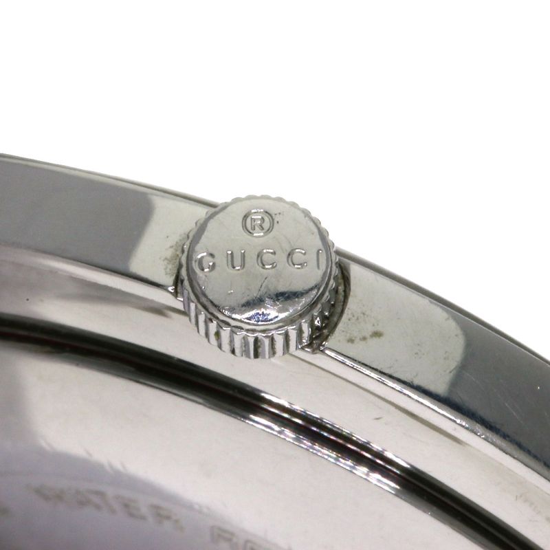 Gucci Round Face Watch SS
