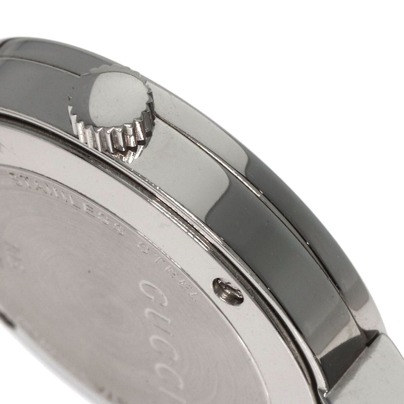 Gucci 105 Round Face Watch SS