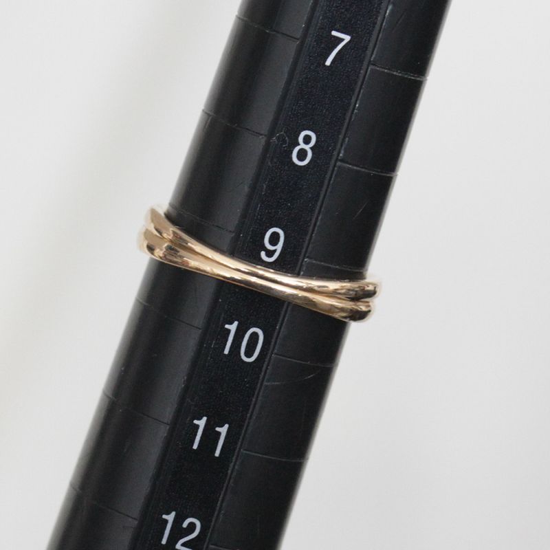 Tiffany & Co. Double Wave Ring 18K Pink Gold