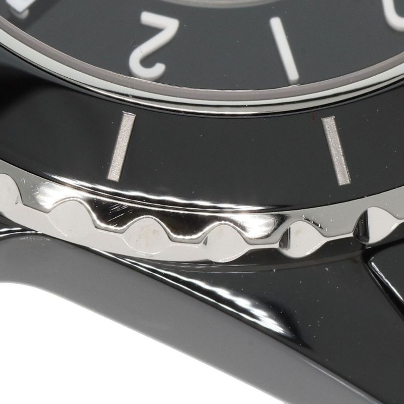 Chanel Ceramic Watch Black