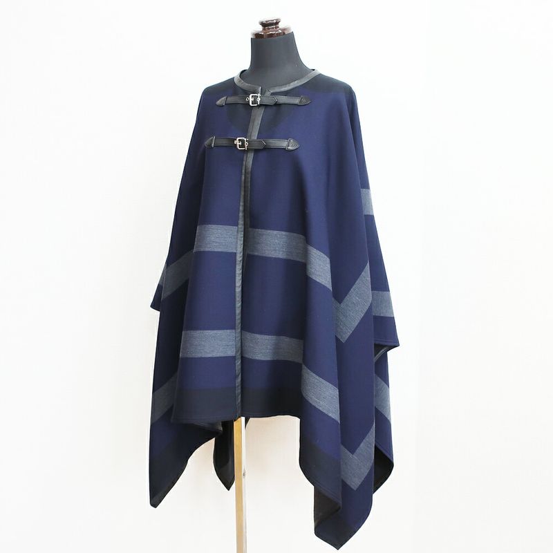 Louis Vuitton Ke-p Poncho Navy Notation Sizetu