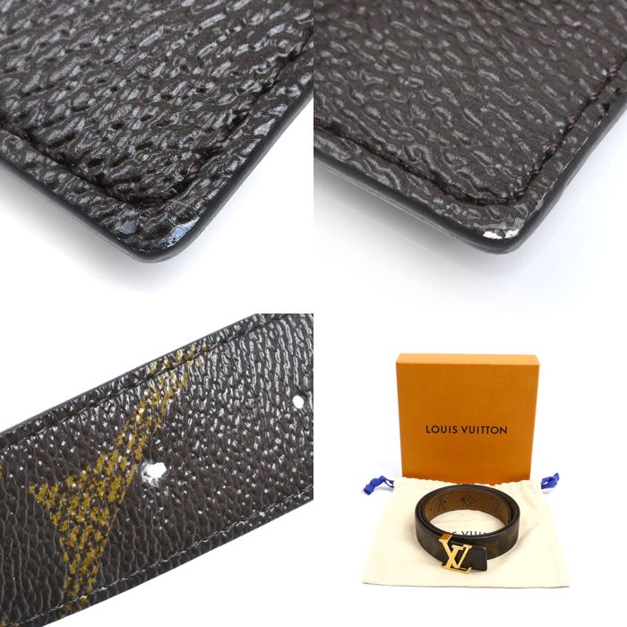 Louis Vuitton LV Iconic Reversible Belt Brown
