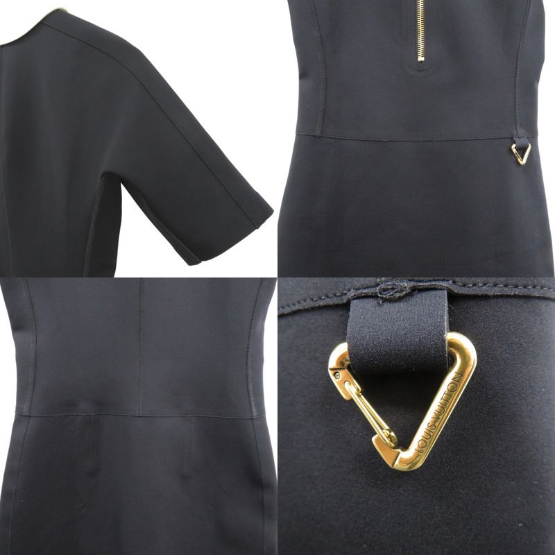 Louis Vuitton Technical Jersey Peter Pankara Dress Sporty Half Fastener