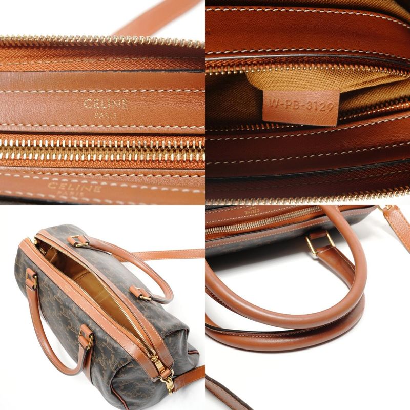 Celine Boston Bag Macadam Trinoff Logo
