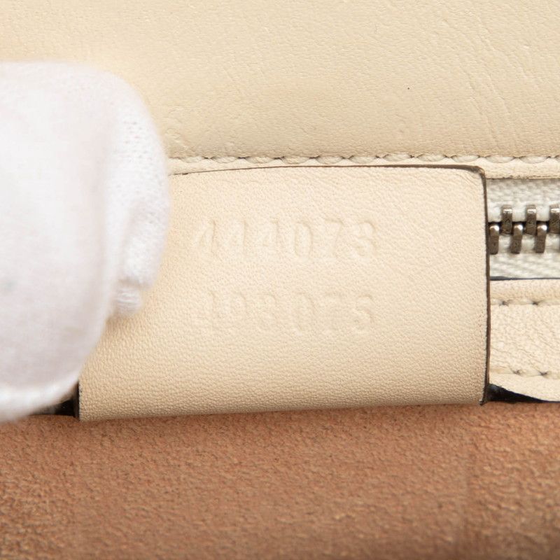 Gucci Dionysus 2-Way Shoulder Bag White Leather