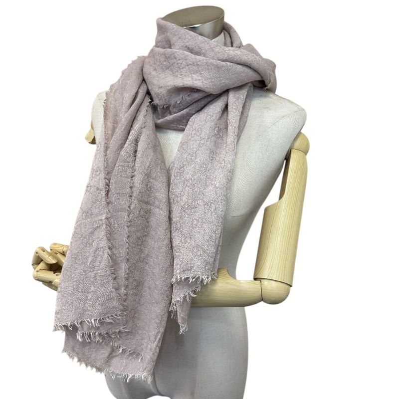 Gucci Shawl Wool Pink