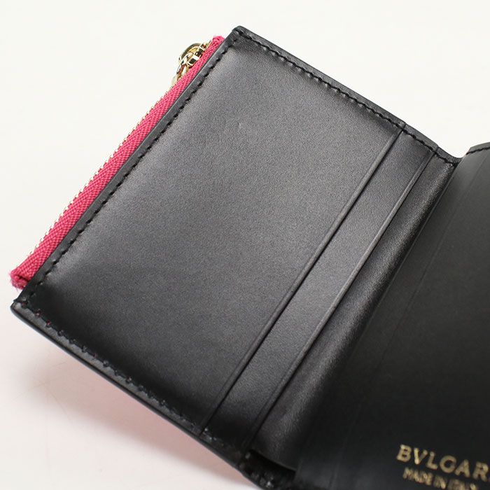 Bvlgari Serpenti Forever Trifold Wallet