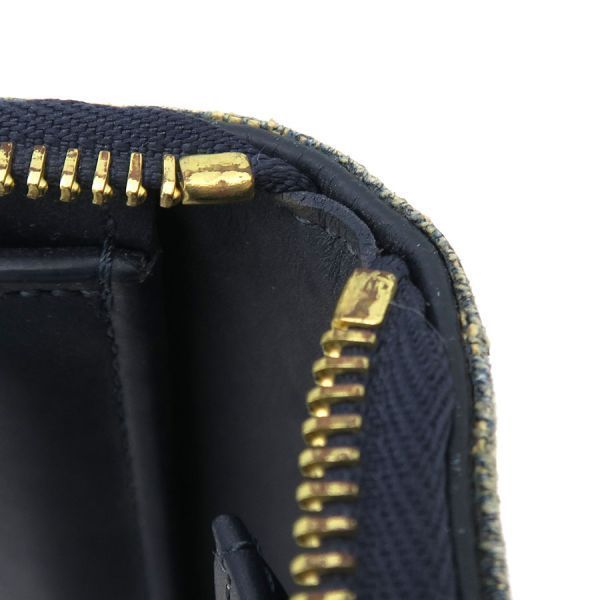 Louis Vuitton Monogram Denim Nigo Zippy Wallet Vertical